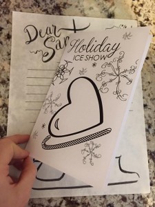 Small Program for Holiday Ice Show